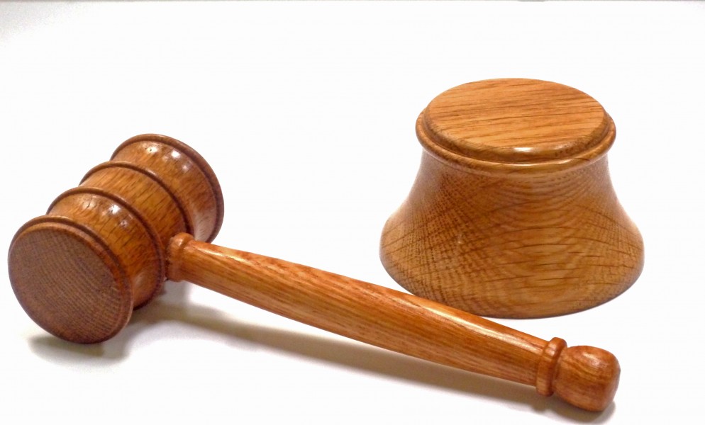 Wooden Gavel & Block English Oak Tommy Woodpecker woodworks