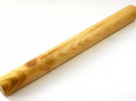 handmade classic rolling pin in English Wild Cherry