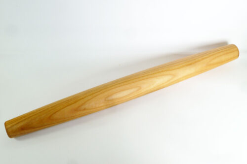 Handmade tapered French style rolling pin English Wild Cherry