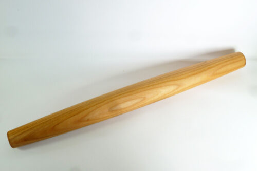 Handmade tapered French style rolling pin English Wild Cherry