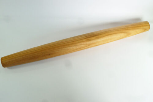 Handmade tapered French style rolling pin English Wild Cherry