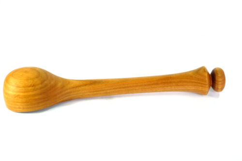 Carved Wooden Spoon English Wild Cherry