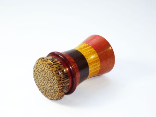 Multi wood palm gavel Pink ivory wood osage orange leadwood redheart black palmwood