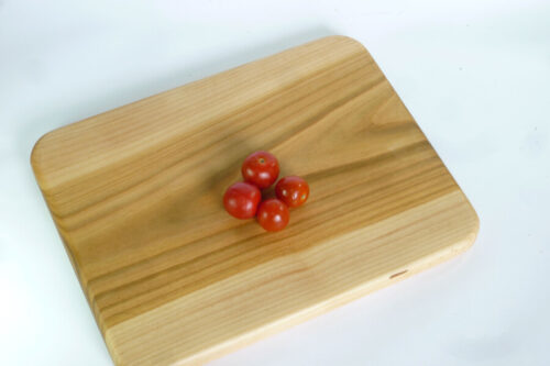 Handcut one piece chopping board English Wild Cherry