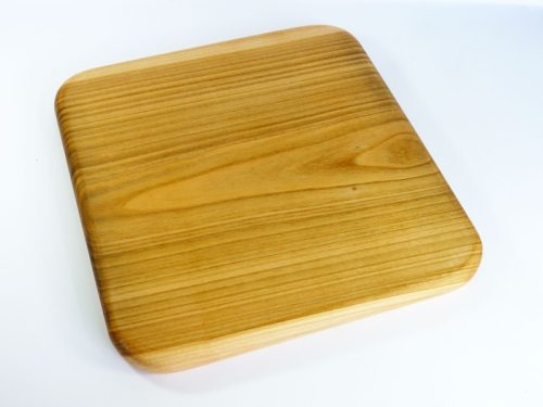 Handmade hand cut chopping board English Wild Cherry