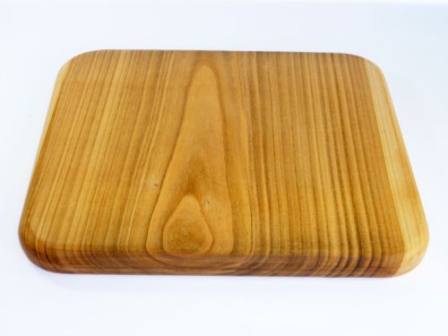 Handmade hand cut chopping board English Wild Cherry