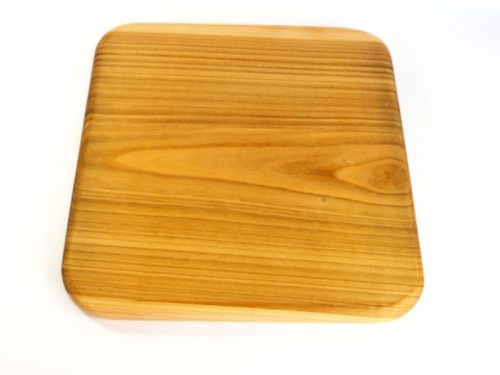 Handmade hand cut chopping board English Wild Cherry