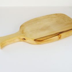 Paddle Shaped Chopping Board English Spalted Sycamore