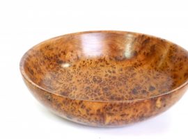 Handmade wooden bowl Thua burl wood