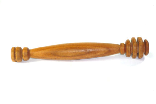 Handmade wooden honey dipper