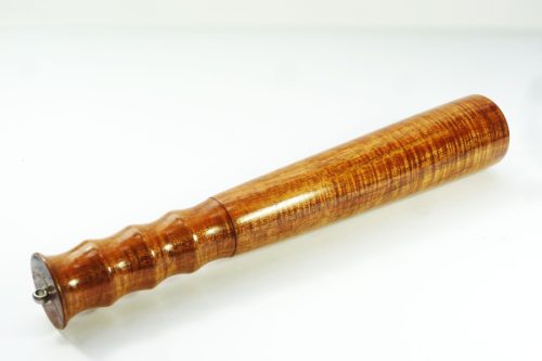 Handmade fishing priest or truncheon Tasmanian Blackwood