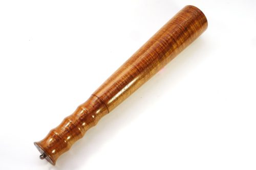 Handmade fishing priest or truncheon Tasmanian Blackwood