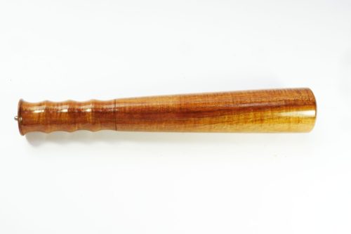 Handmade fishing priest or truncheon Tasmanian Blackwood