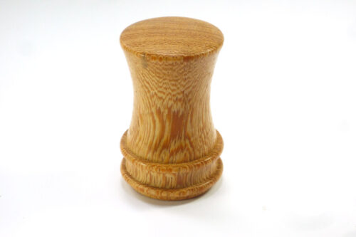 Handmade palm gavel White Wenge wood