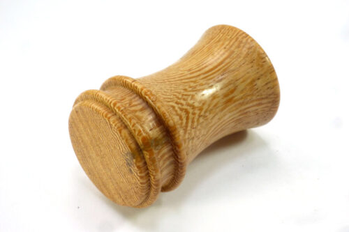 Handmade palm gavel White Wenge wood