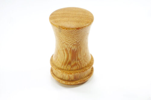 Handmade palm gavel White Wenge wood