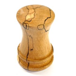 Handmade palm gavel English Spalted Beech