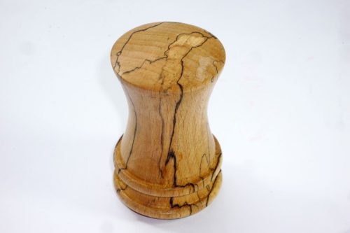 Handmade palm gavel English Spalted Beech