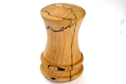 Handmade palm gavel English Spalted Beech