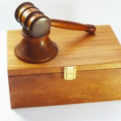 Handmade boxed gavel set mahogany