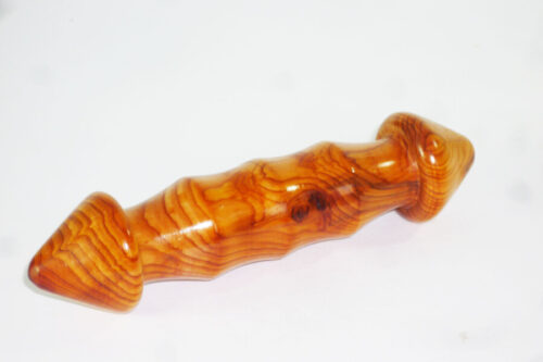 Point ended Yawara stick English Yew wood