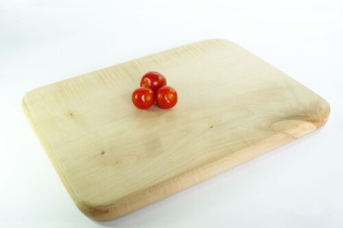 Handcut one piece chopping board English Sycamore