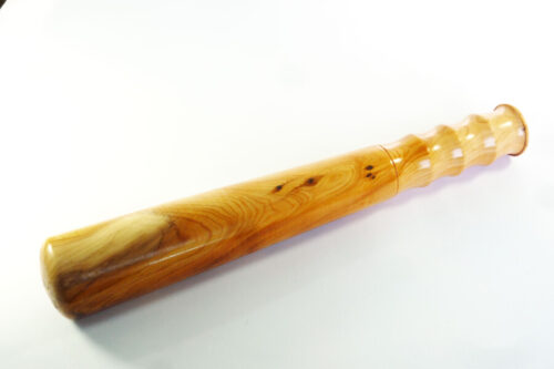 Handmade truncheon fishing priest English Yew