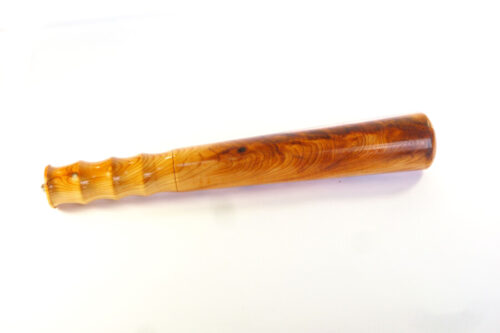 Handmade truncheon fishing priest English Yew