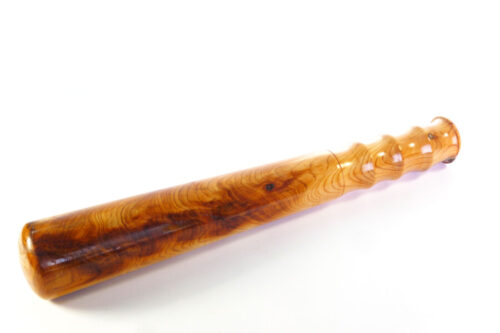 Handmade truncheon fishing priest English Yew