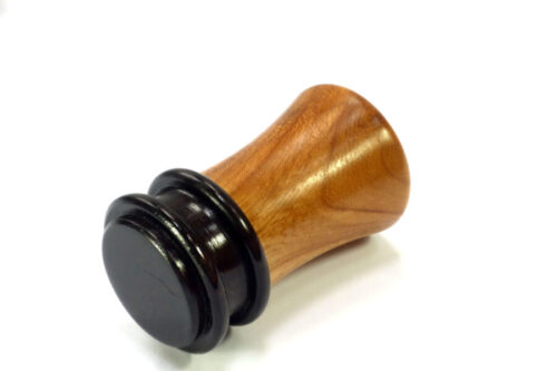 Handmade palm gavel English Elm and African Blackwood