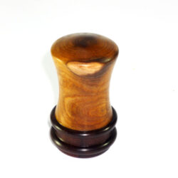 Handmade palm gavel English Laburnum and African Blackwood