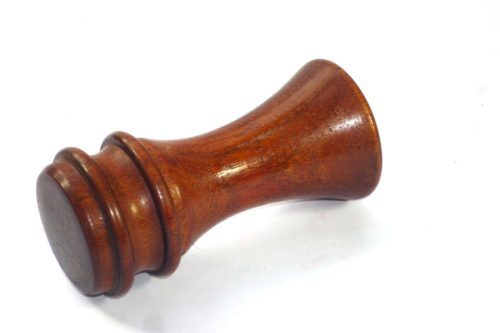 Handmade palm gavel Sapele wood