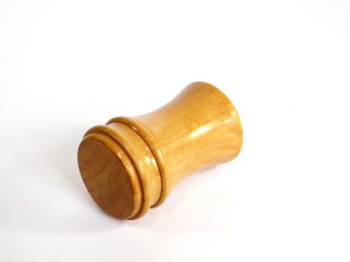 Handmade palm gavel English Holly wood